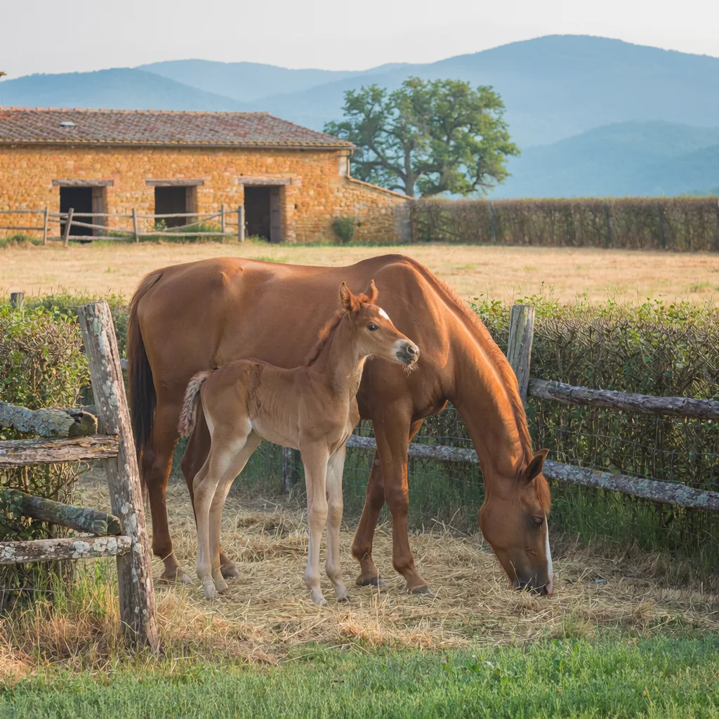 Élevage de chevaux, Pari Gagné, Saint-Georges-de-Reneins